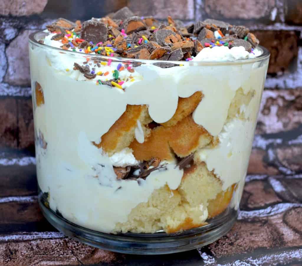 easy butterfinger trifle recipe pinterest