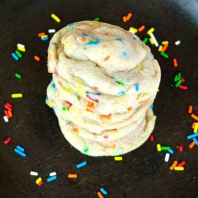 easy cake batter sprinkle jimmy cookies party treats