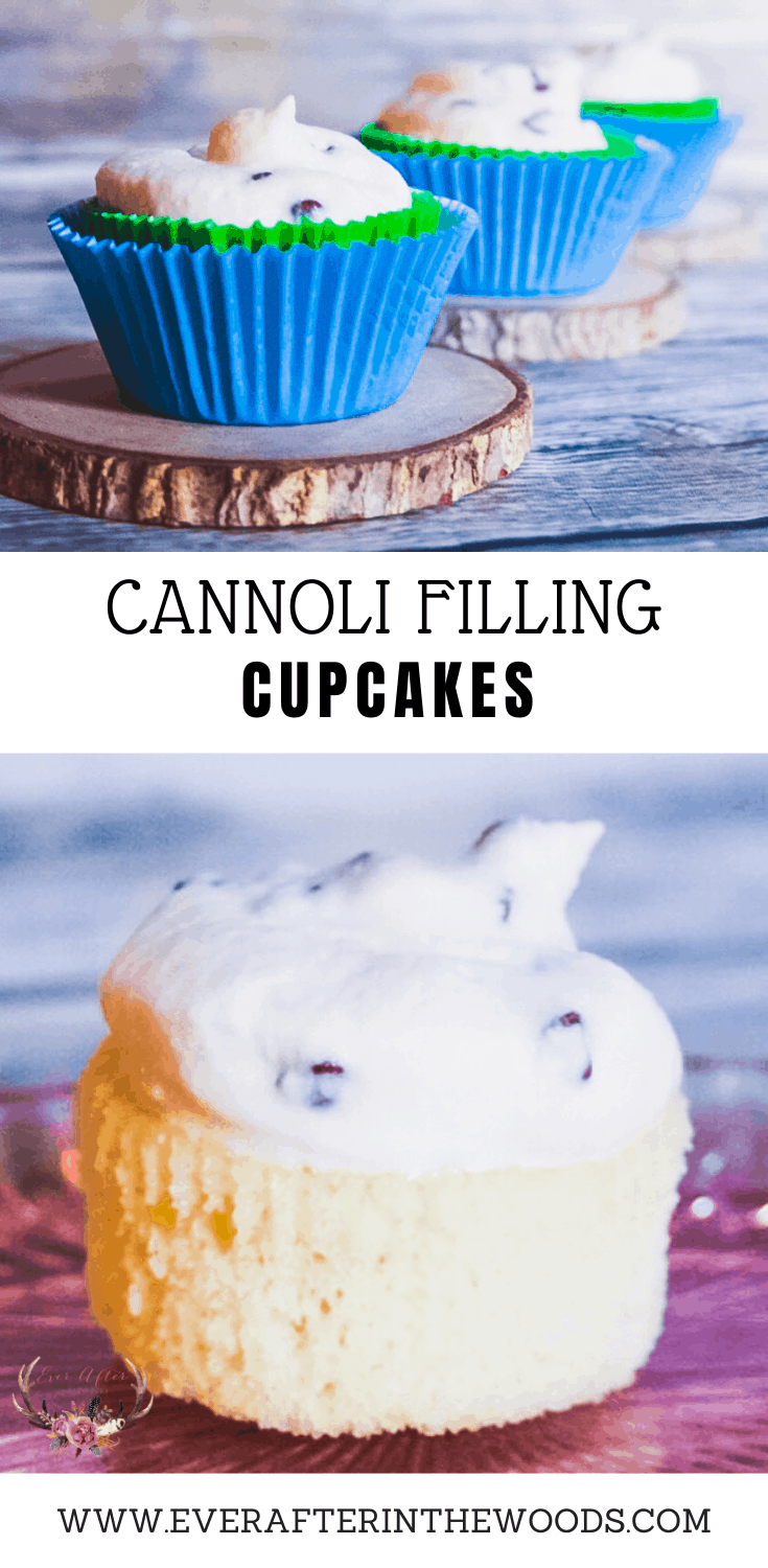 Here is an easy cannoli cupcake recipe that tastes just like the Authentic cannoli filling. Obviously the cannoli filling is the best part of this Italian dessert!