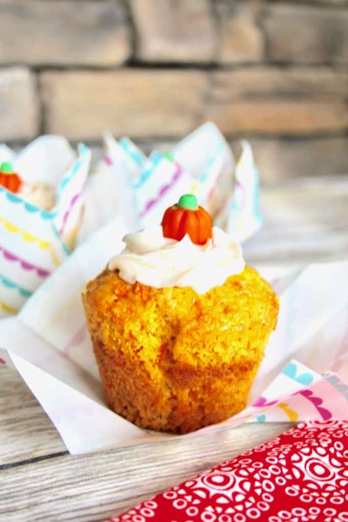 easy to make carrot cupcakes