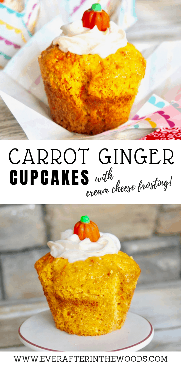 moist delicious carrot cupcakes with cream cheese frosting