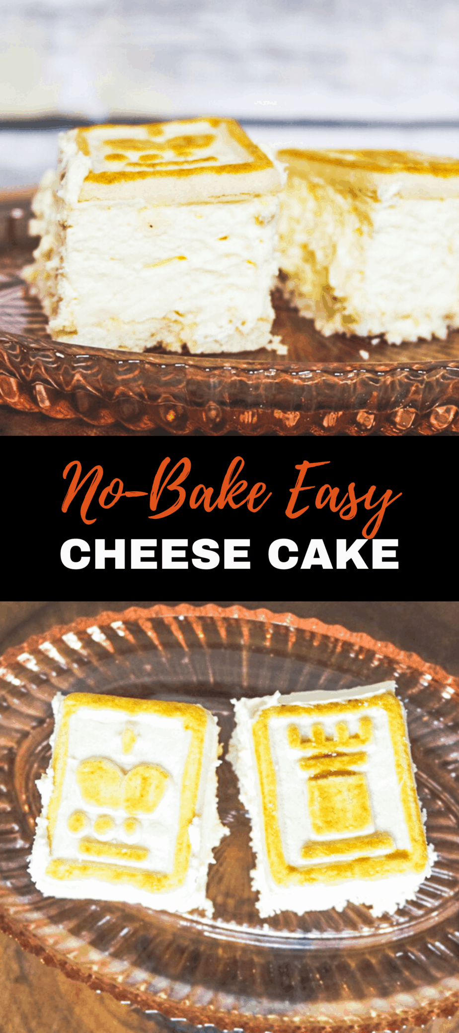 Easy No Bake Cheesecake Bars