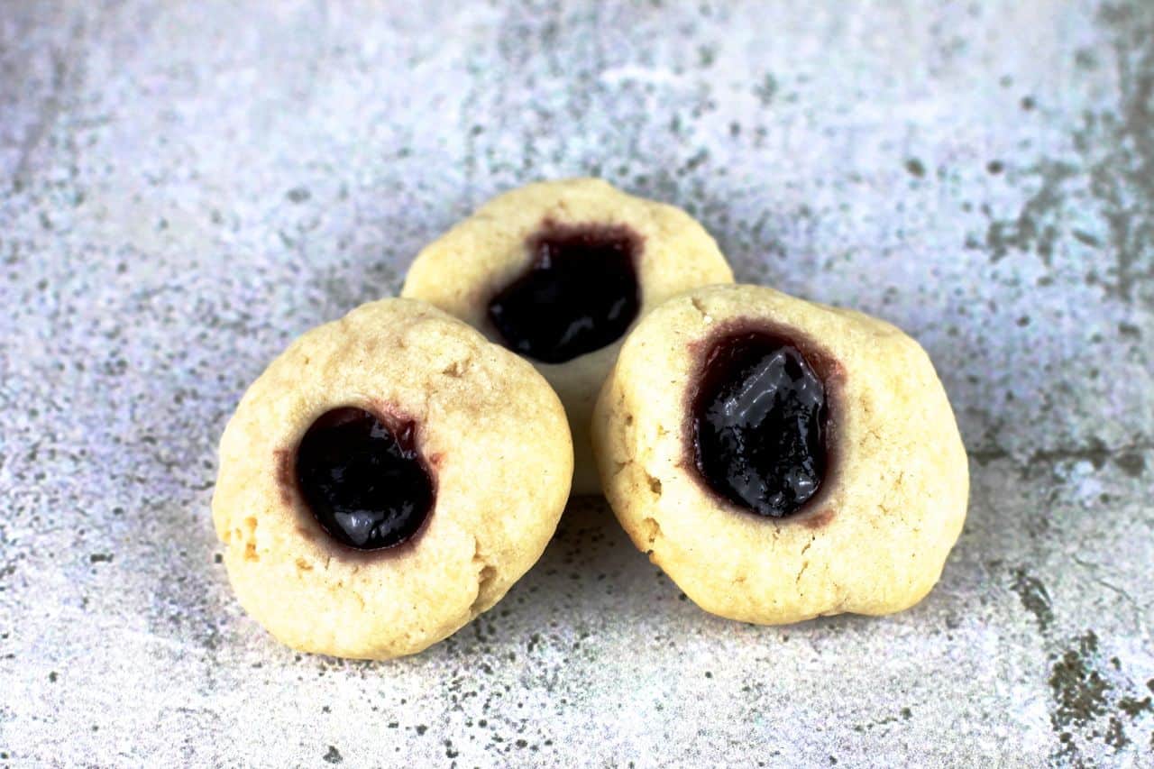 easy thumbprint cookies