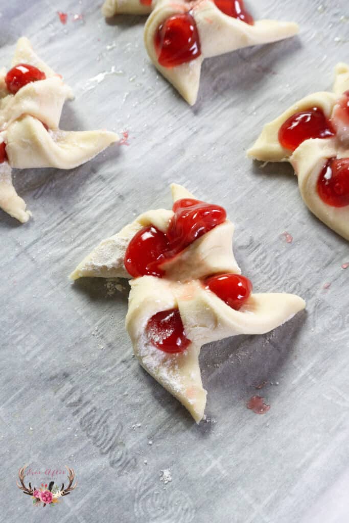 Cream Cheese Cherry Pinwheel Cookies Ever After in the Woods