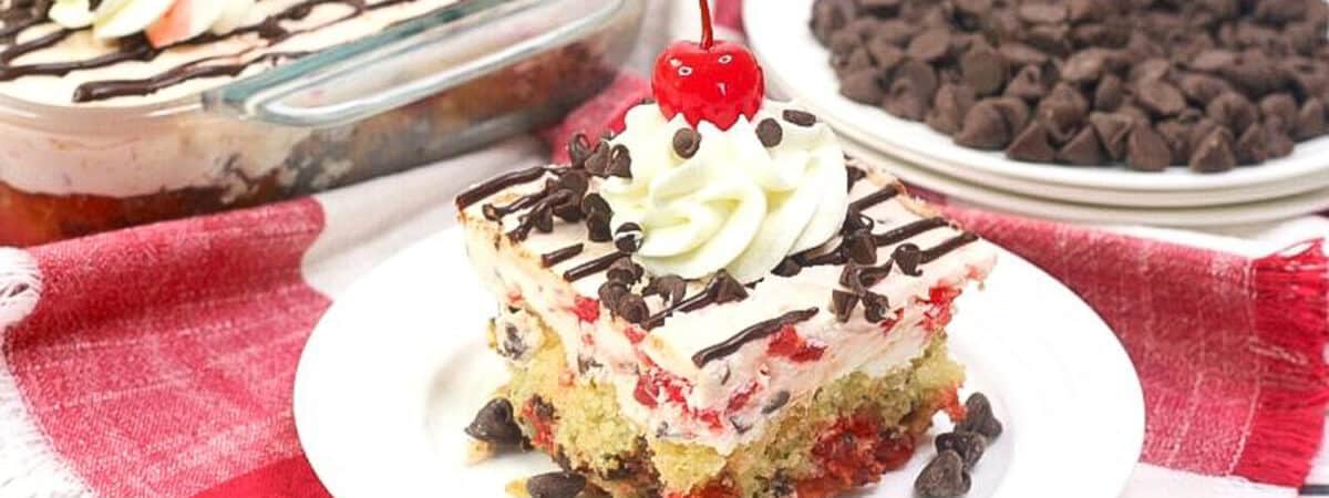 Easy Cherry Garcia Cake Recipe