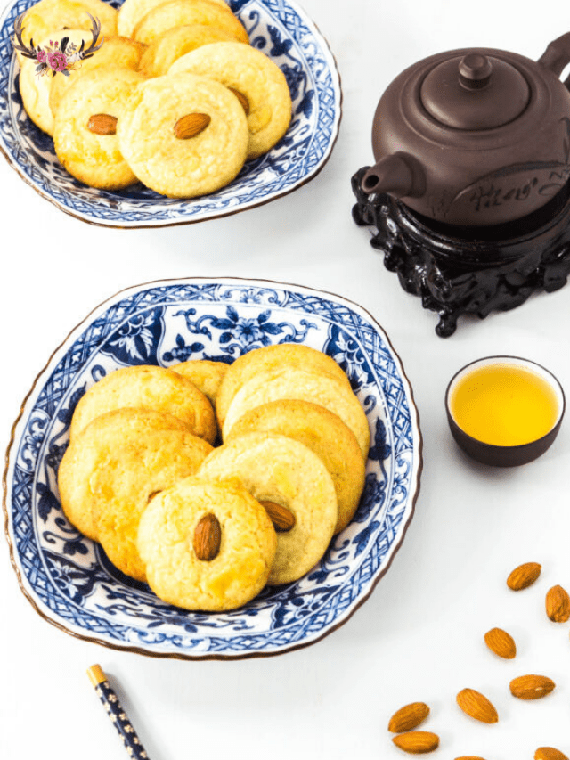 Authentic Chinese Almond Cookies