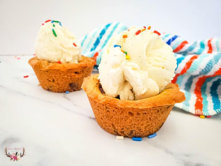 Chocolate Chip Cookie Bowls Perfect for Ice Cream! Ever After in