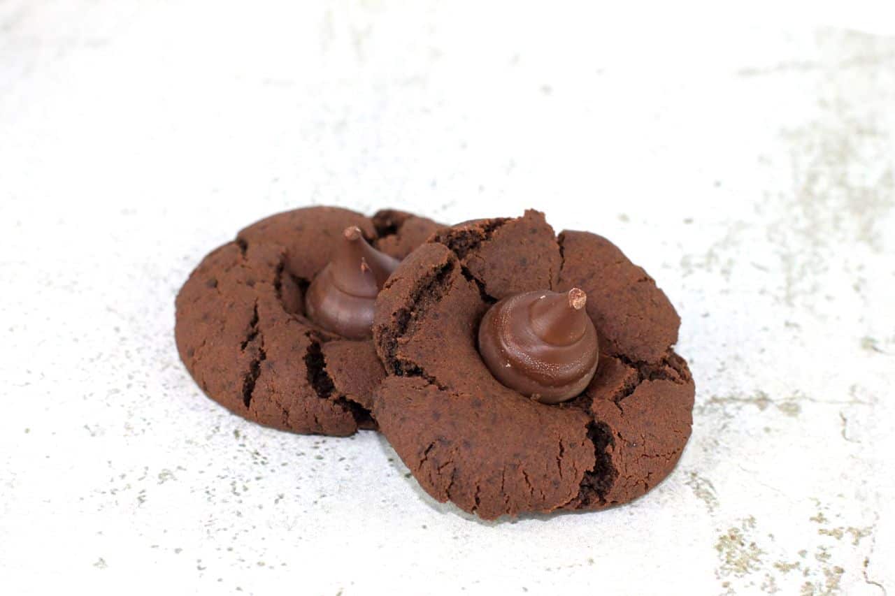 chocolate kiss cookies