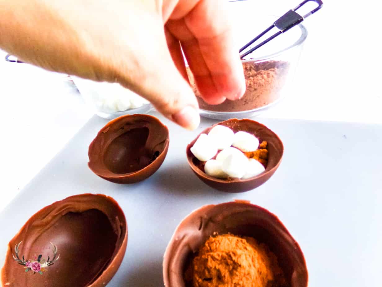 Hot Chocolate Bombs - Cinnamon Spice