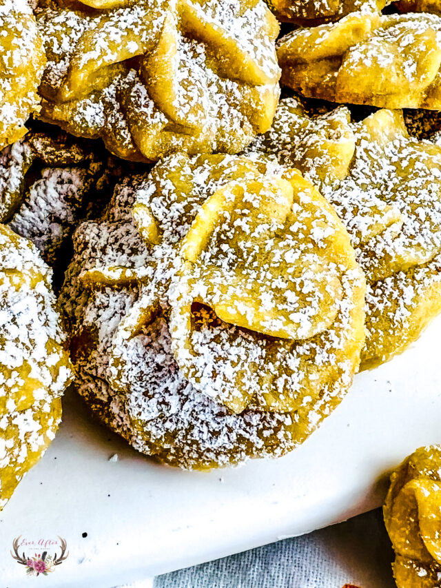 Coffee Kiss Cookies Ever After in the Woods