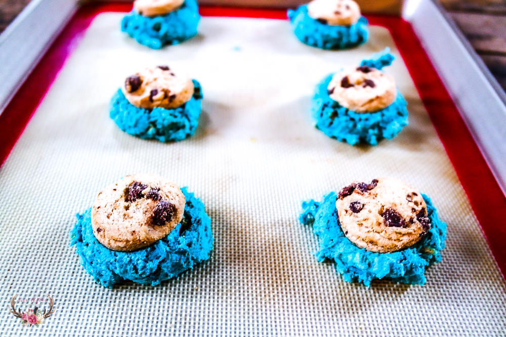 cookie monster blue cookies