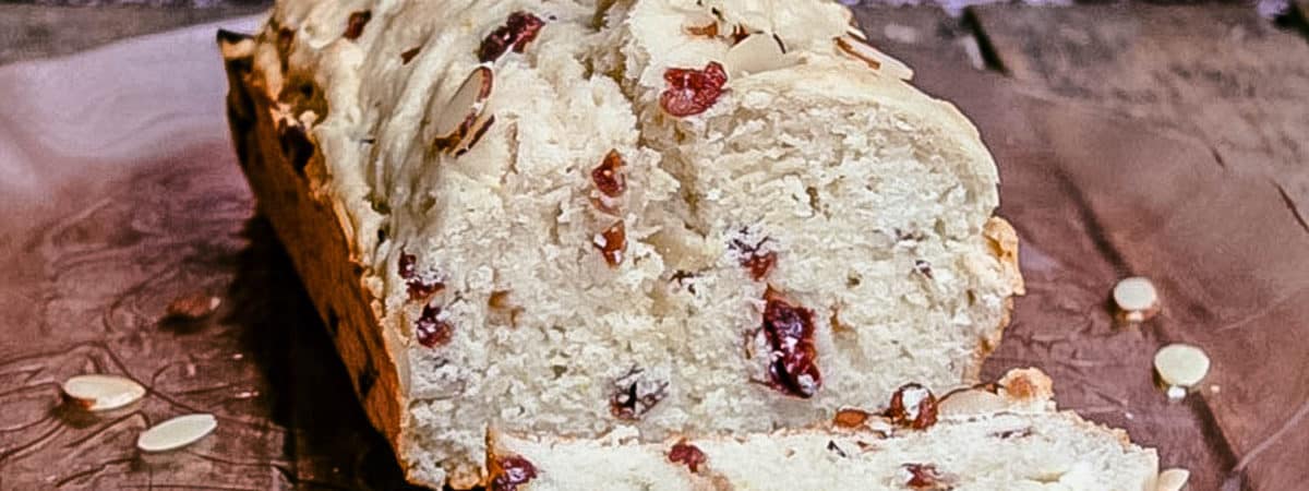 how to make cranberry almond bread