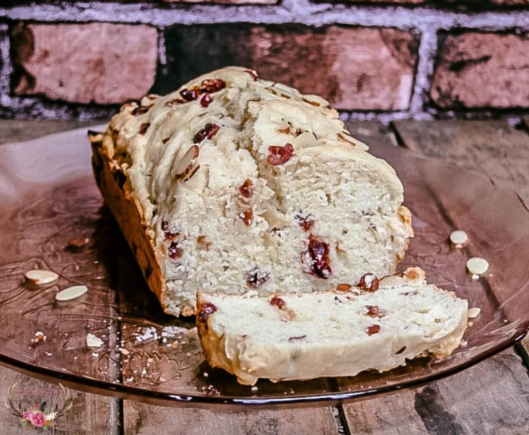 how to make cranberry almond bread