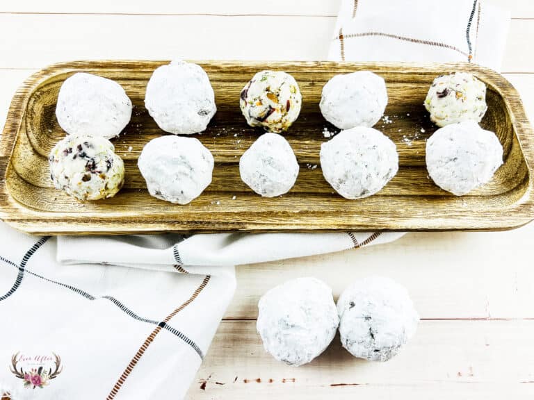 White Chocolate Cranberry Truffles