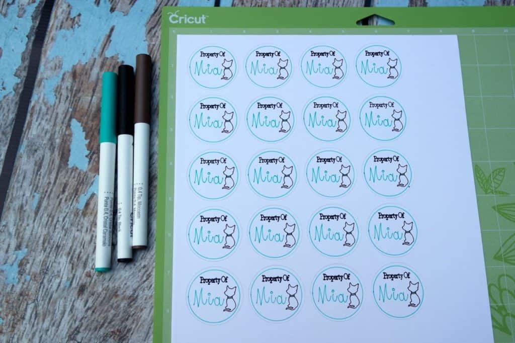 Print then Cut Stickers with the Cricut Explore Air 2 Ever After in