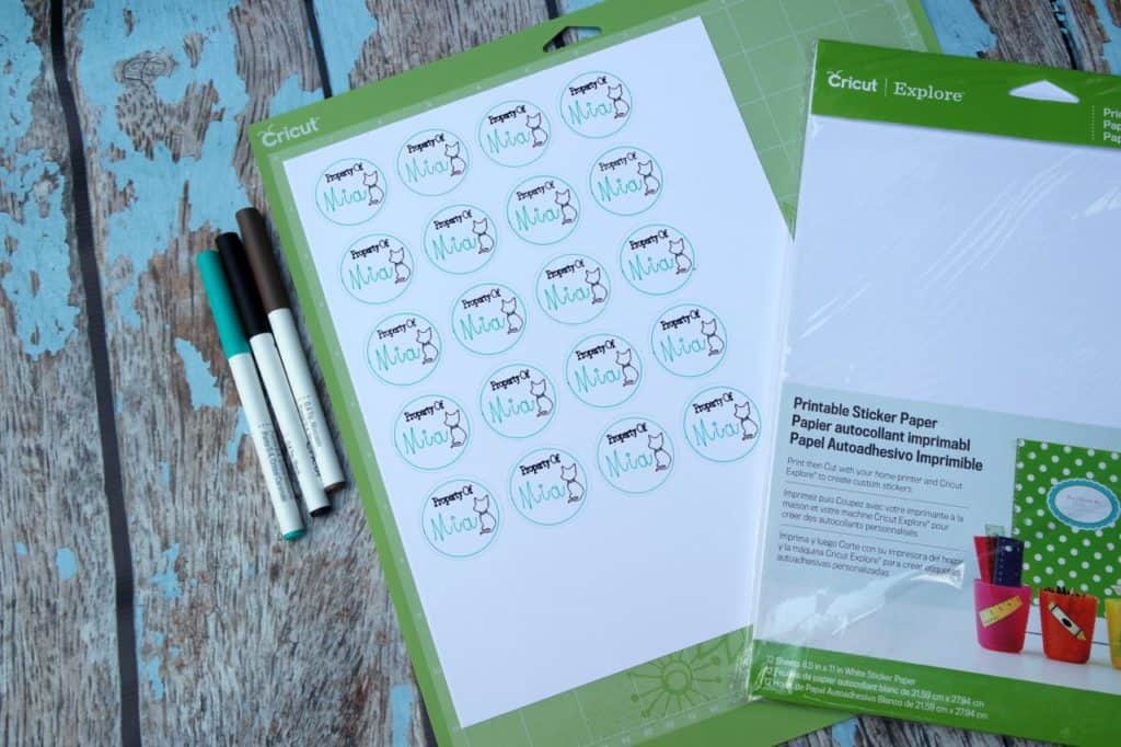 Print then Cut Stickers with the Cricut Explore Air 2 Ever After in the Woods