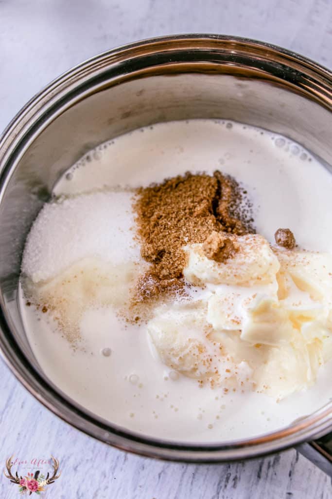 Best Croissant Bread Pudding Recipe - Ever After in the Woods