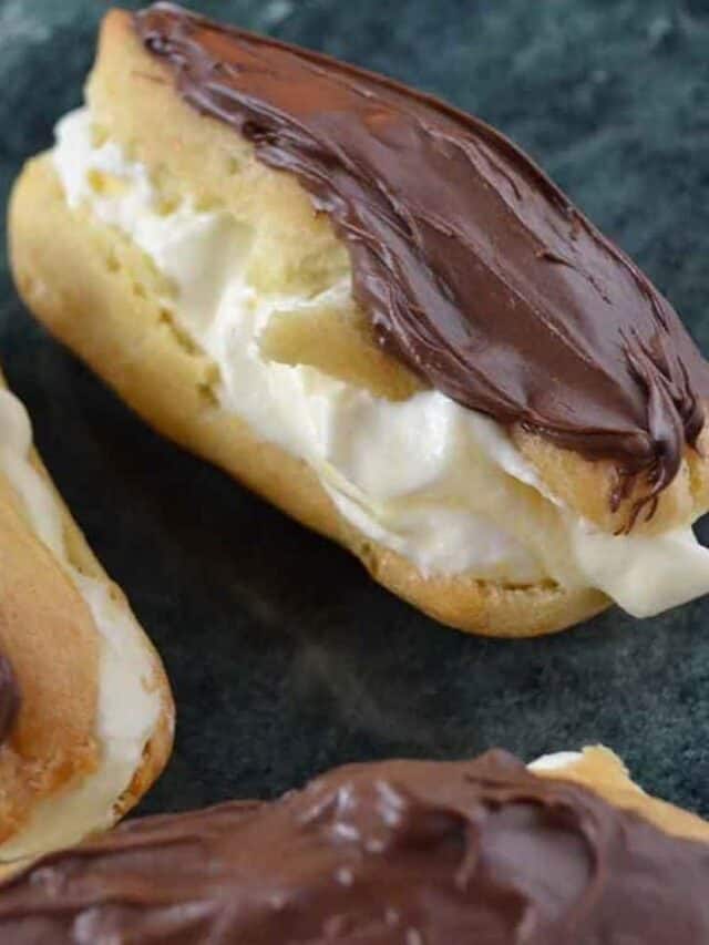 Easy Homemade Eclair Recipe