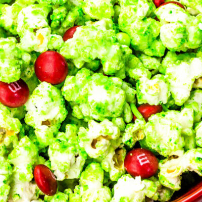 grinch popcorn for christmas