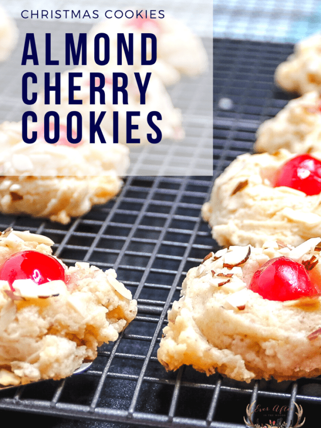 Almond Cherry Cookies