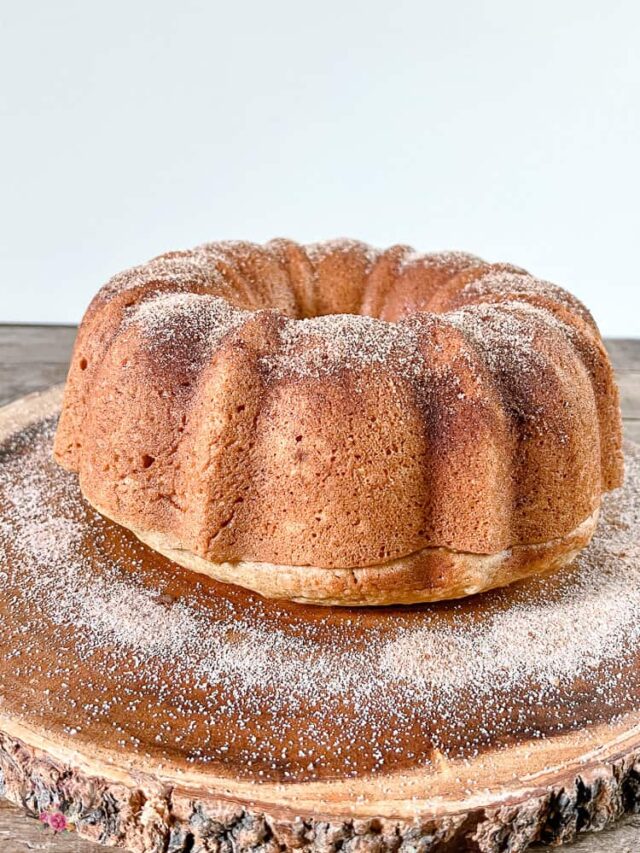 Apple Cider Donut Cake