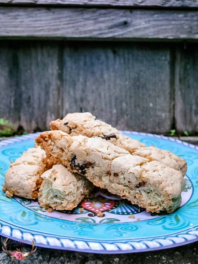 Easy Biscotti Cookies from a Cake Mix Recipe