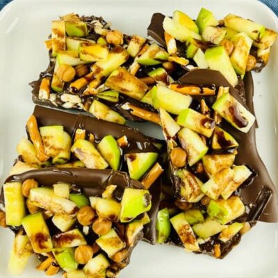 caramel apple bark