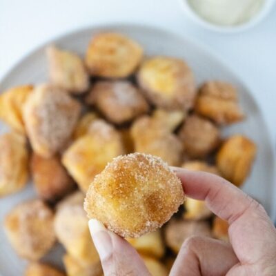 Air Fryer Biscuit Donuts