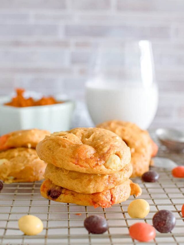 Pumpkin Peanut Butter Cookies