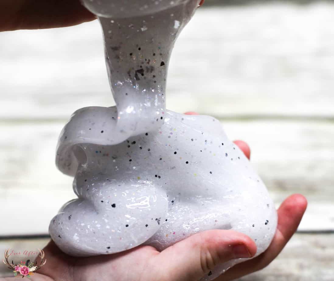 how to make clear glitter disco slime