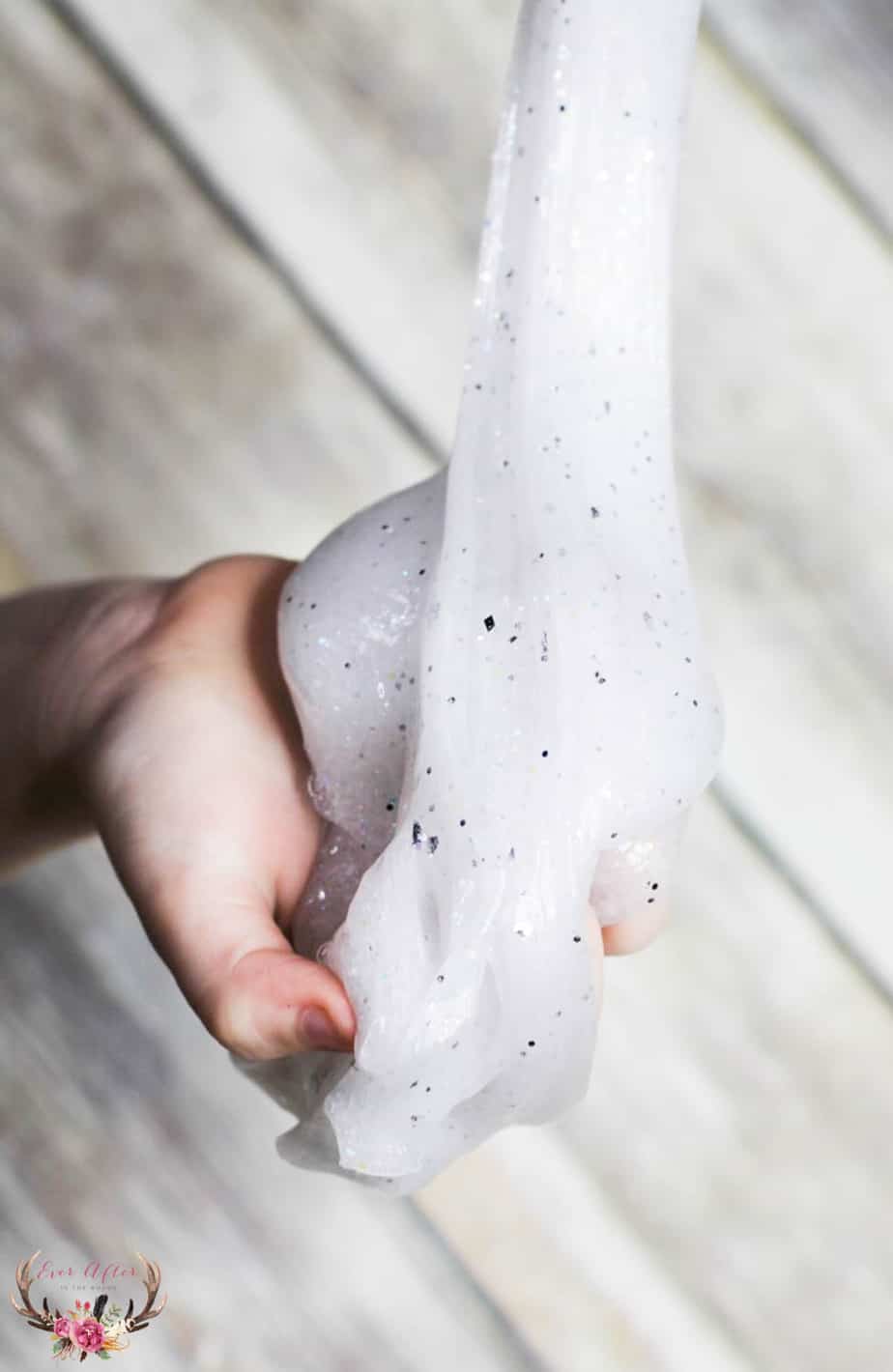 how to make clear glitter disco slime