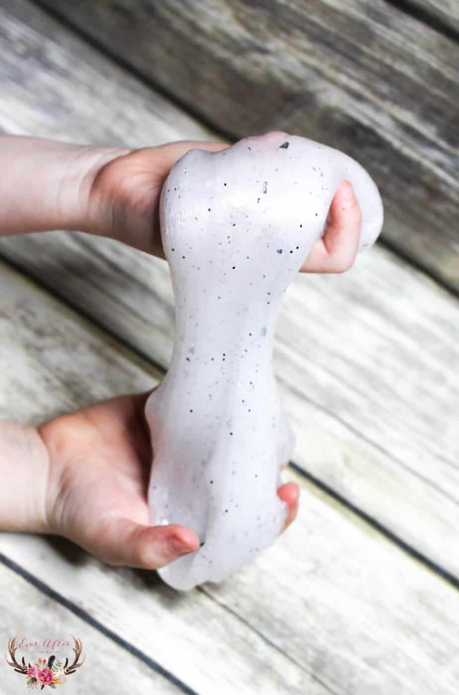 how to make clear glitter disco slime