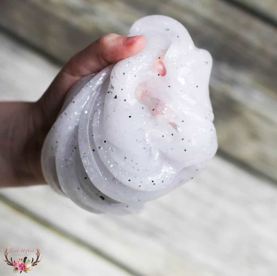 how to make clear glitter disco slime