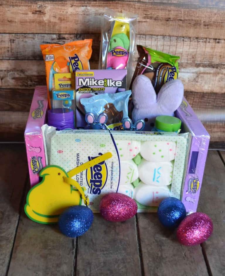 Cute and Easy to make PEEPS Easter Basket