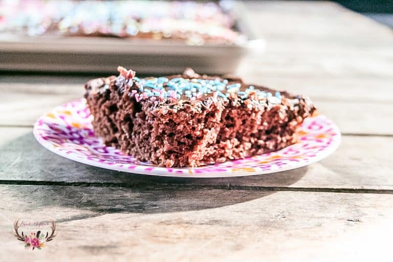 this Dr. Pepper chocolate sheet cake is amazing