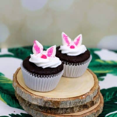 easy to make bunny or rabbit cupcakes for party shower peter rabbit