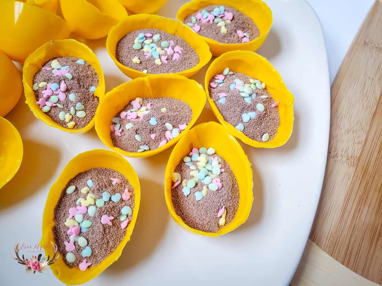 Hot Cocoa Bombs for Easter