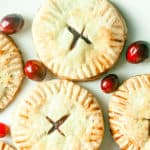 easy to make cranberry hand pies | homemade pop tarts | cranberry pop tarts