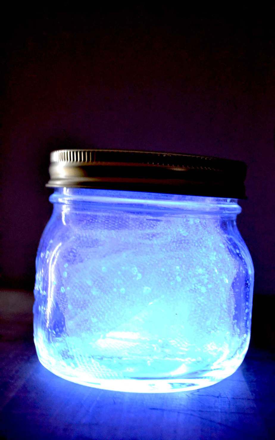 Glow-in-the-Dark Fairy Mason Jar Night Lights