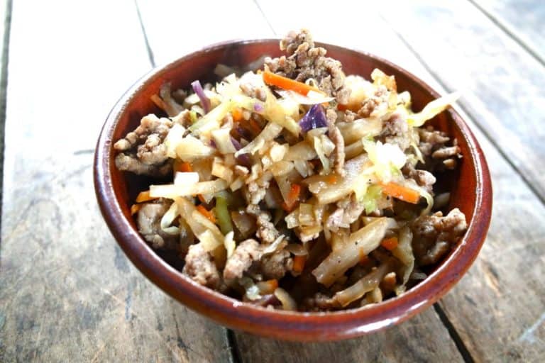 Low Carb Deconstructed Egg Rolls