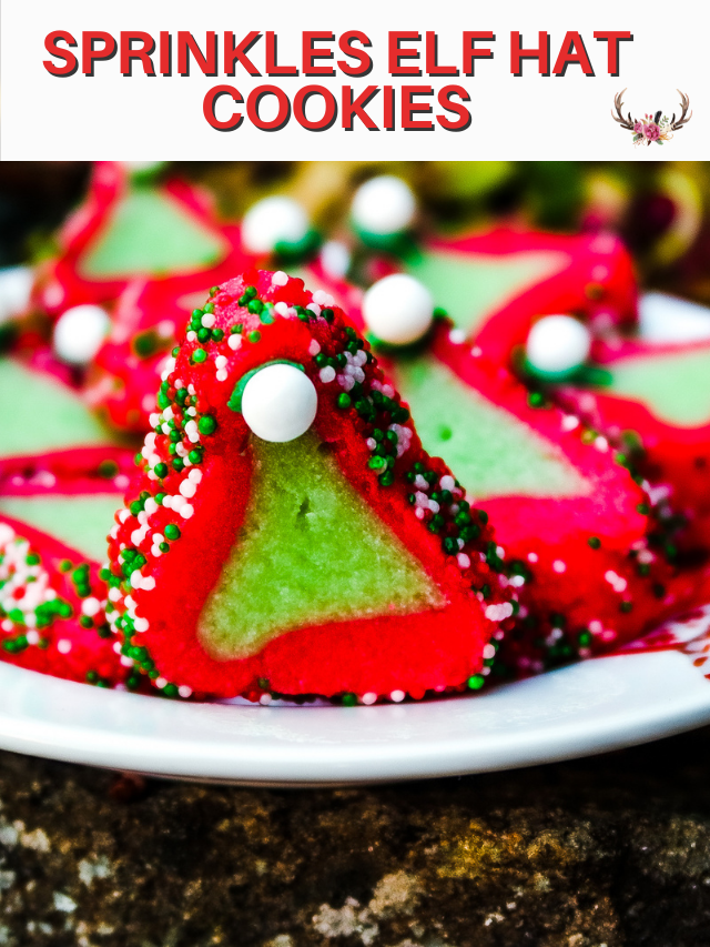Christmas Elf Hat Cookies