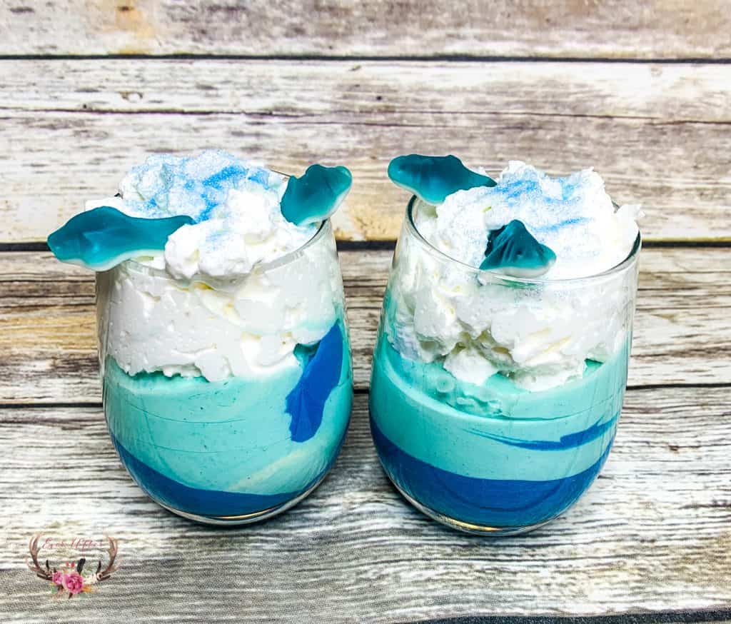 Start Shark Week off right – with these Shark Week Pudding Cups.