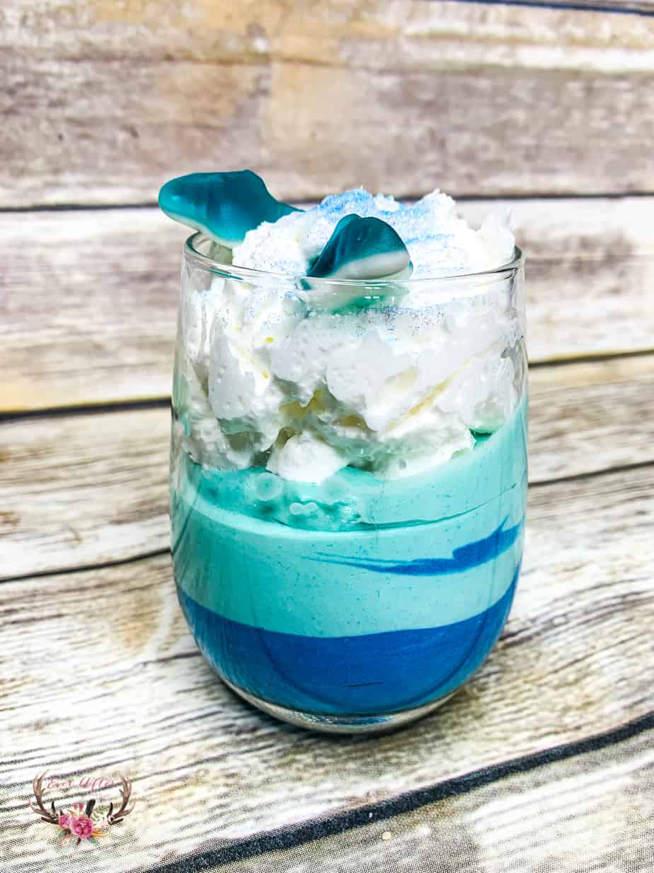 Start Shark Week off right – with these Shark Week Pudding Cups.