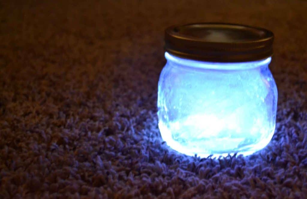 fairy fairie glo sparkler jar