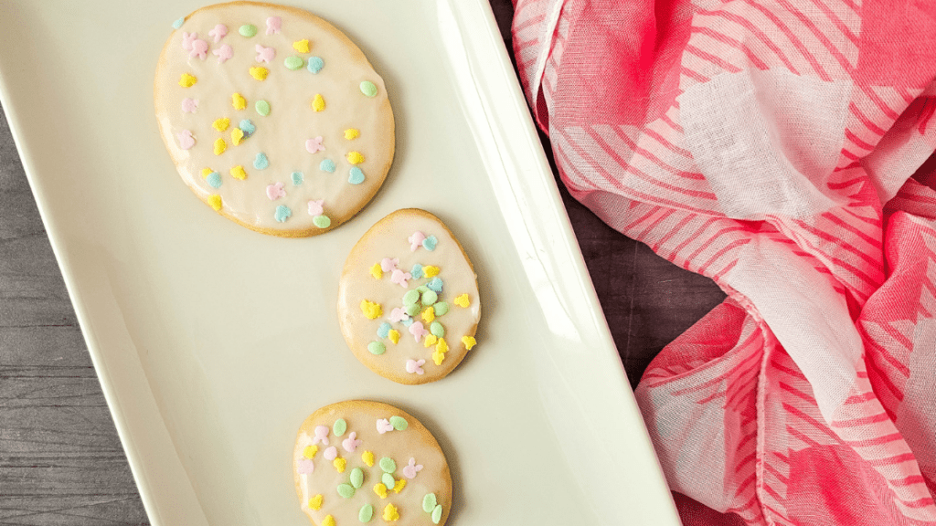 Easter sugar cookies