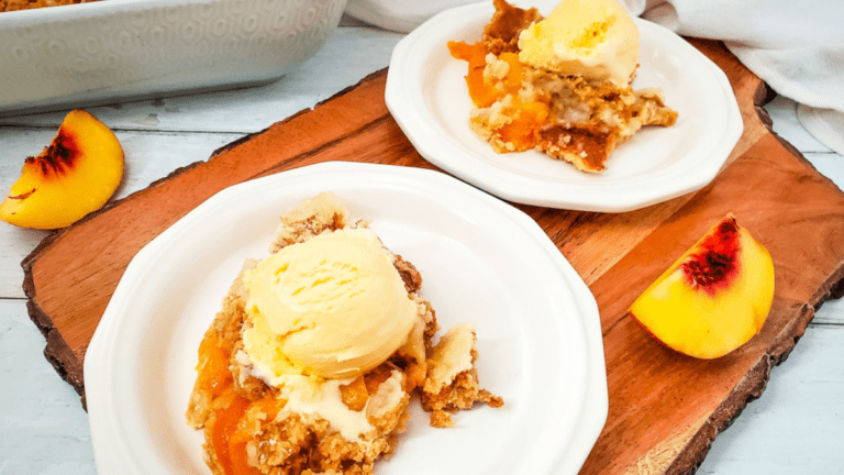 peach dump cake