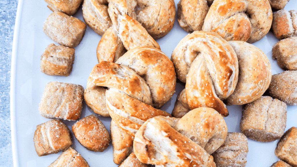 sourdough discard pretzels