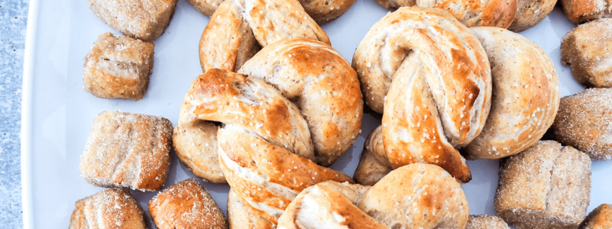 sourdough discard pretzels