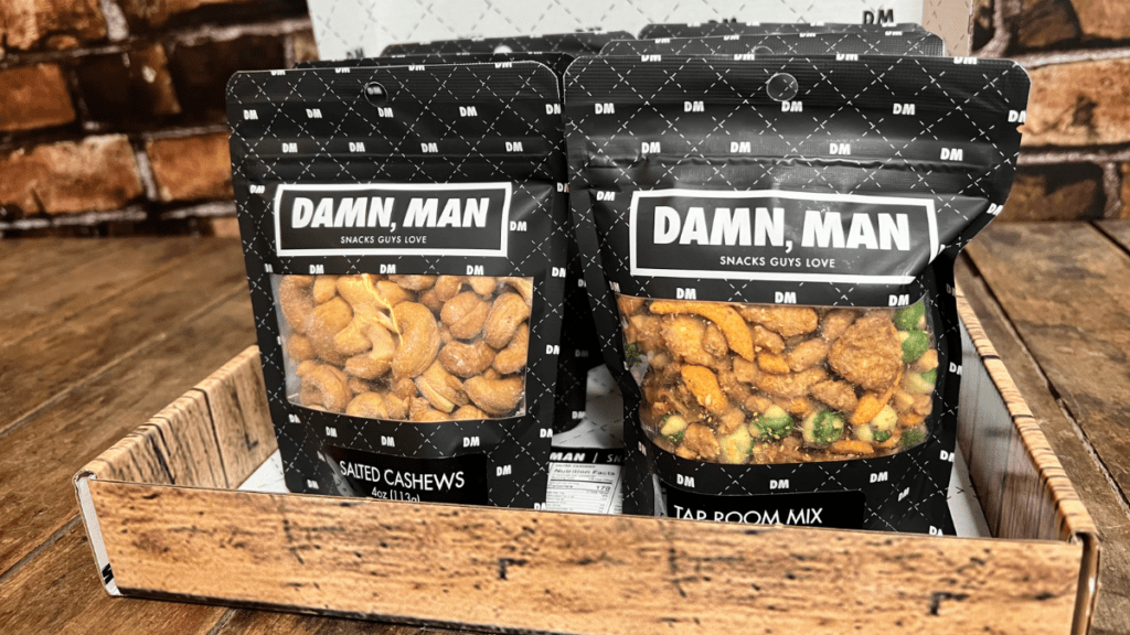 damn man snacks review