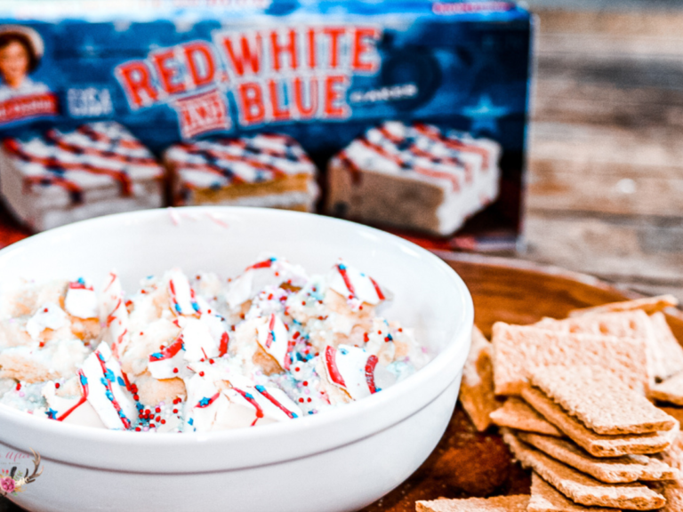 red white blue